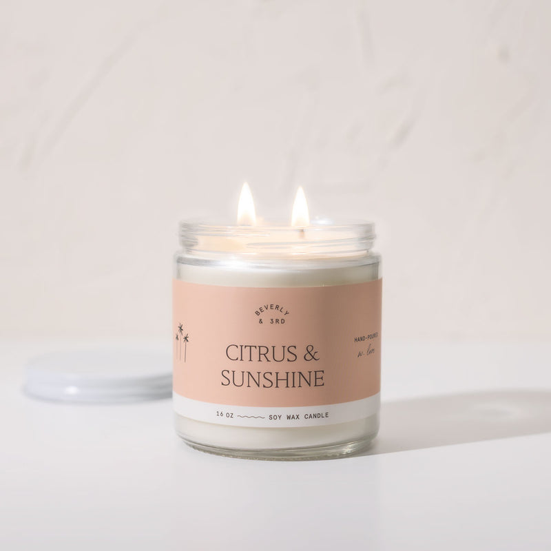 Citrus & Sunshine 16oz Soy Candle