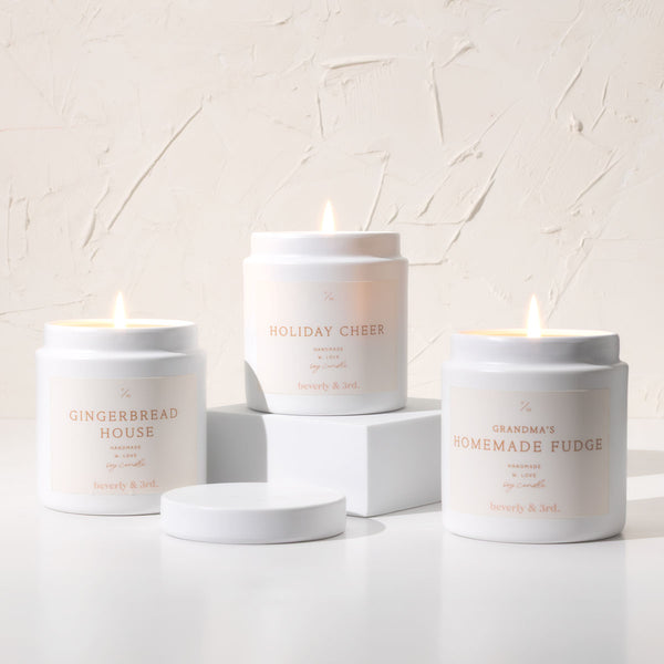 Holiday Cheer Christmas Candle