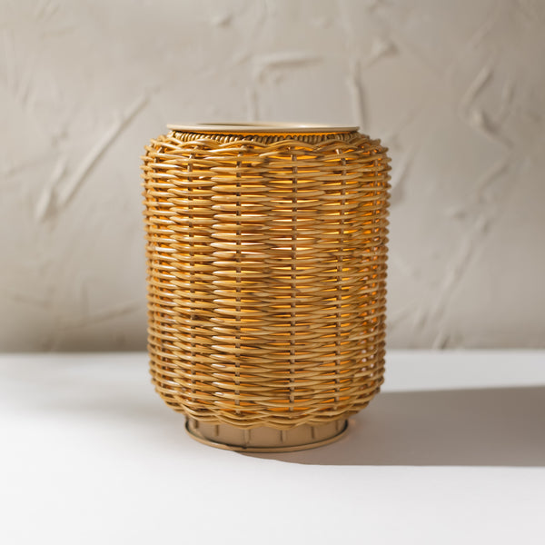 Wicker Lantern Illumination Fragrance Warmer
