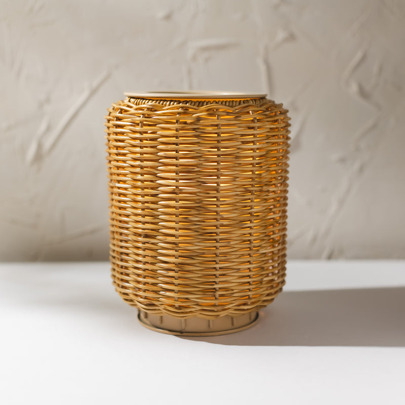 Wicker Lantern Illumination Fragrance Warmer
