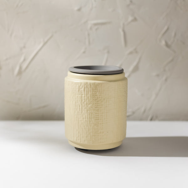 Natural Linen Flip Dish Wax Warmer