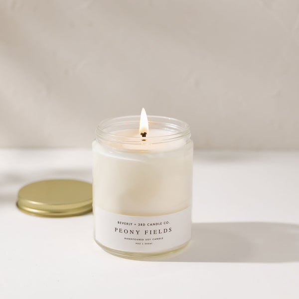 Peony Fields Soy Candle
