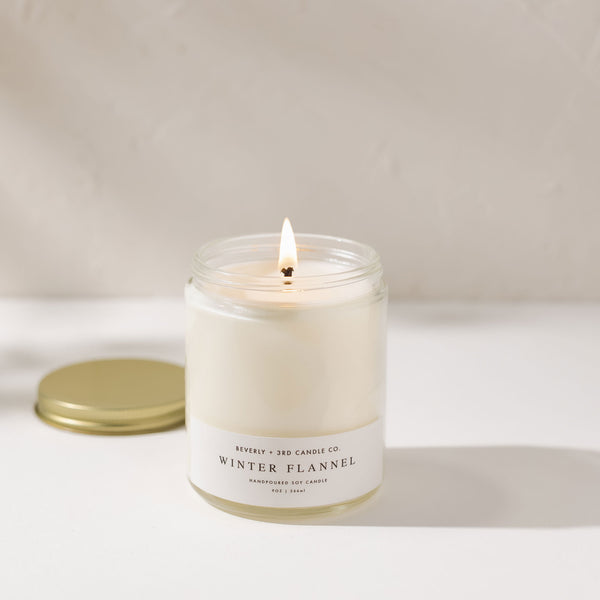 Winter Flannel Soy Candle