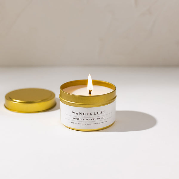Wanderlust Travel Tin