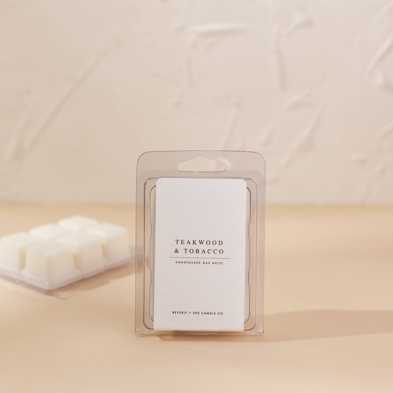 Teakwood & Tobacco Soy Wax Melts