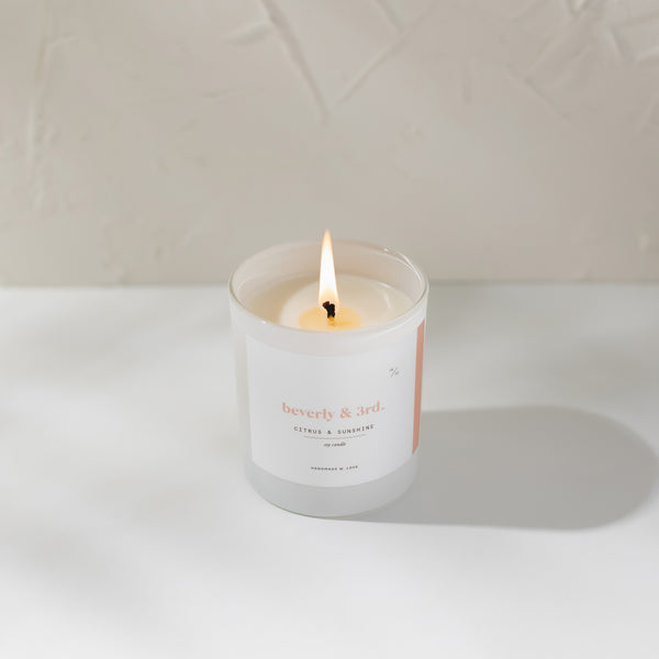 Citrus & Sunshine Soy Candle