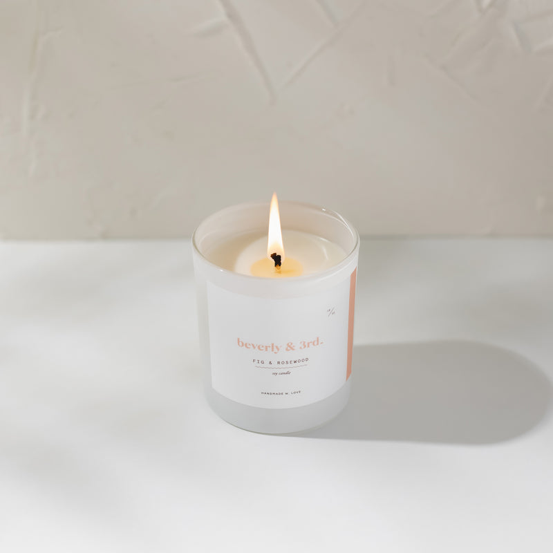 Fig & Rosewood Soy Candle