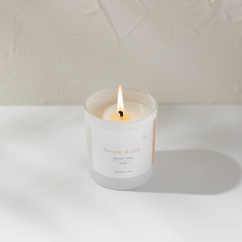 Golden Hour Soy Candle