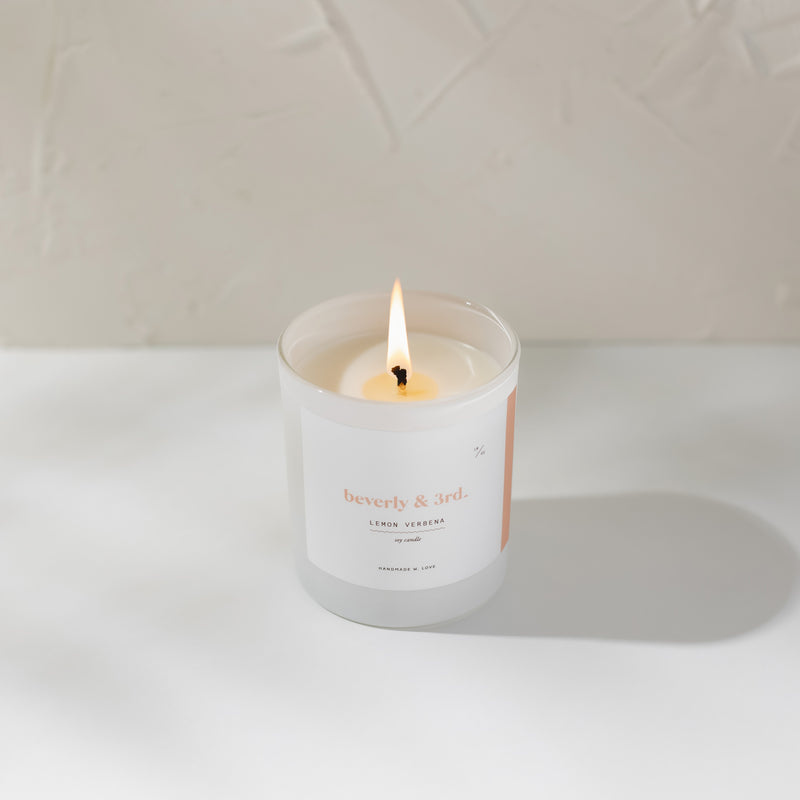 Lemon Verbena Soy Candle